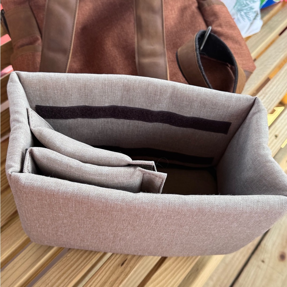Rustic Brown Backpack - image 3